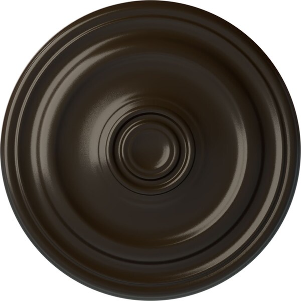 Ekena Millwork Kepler Traditional Ceiling Medallion (For Canopies up to 3 3/4"), 15 7/8"OD x 1 1/2"P, Stone Hearth CM16KPSHF - main